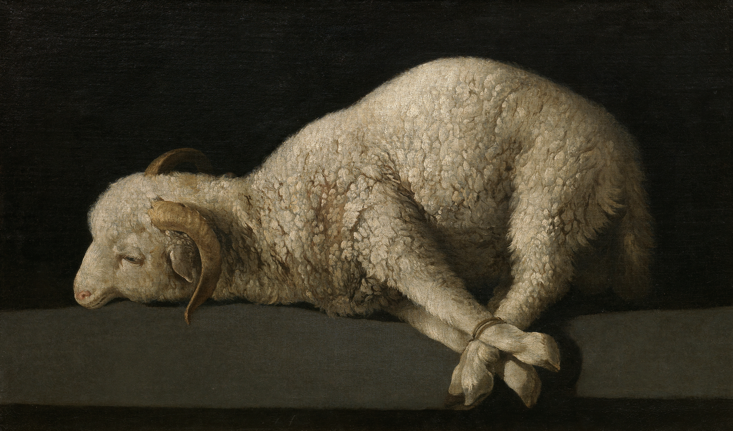 de Zurbarán, Agnus Dei (1635-1640).